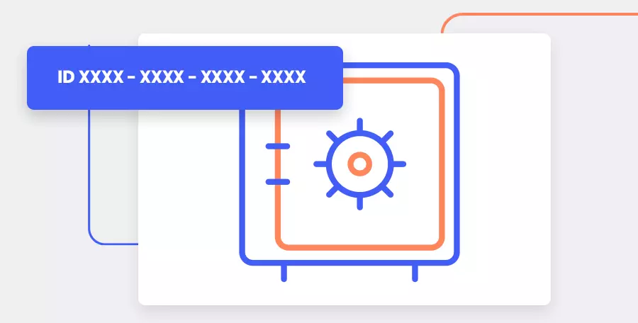 vault icon with ID string